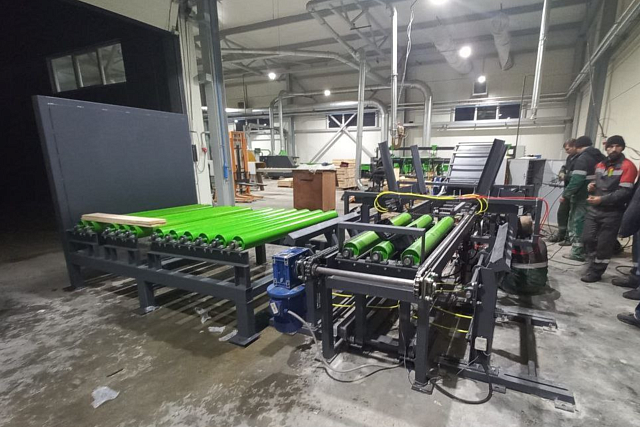 Пакетировщик паллетной доски WOODTECH WDT 816