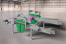 Проходной станок точной торцовки досок (бруса) WOODTECH BTS 160
