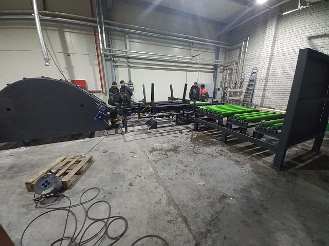 Пакетировщик паллетной доски WOODTECH WDT 816